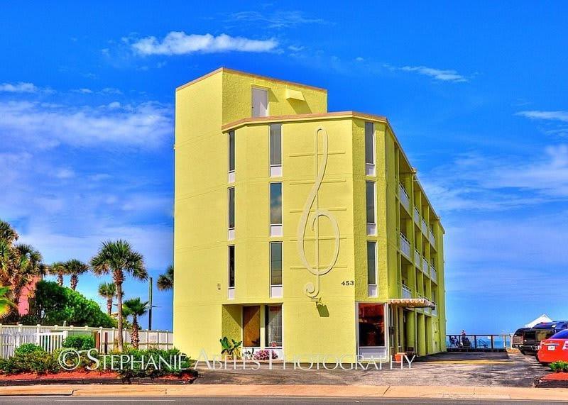 Coastal Cozy - Ocean View At Symphony Beach Club Ormond Beach Bagian luar foto